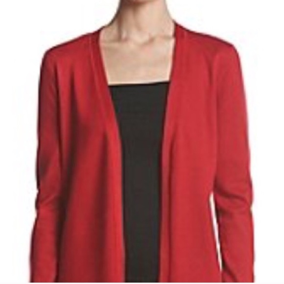 Chaps Jackets & Blazers - ⭐️Christmas red cardigan